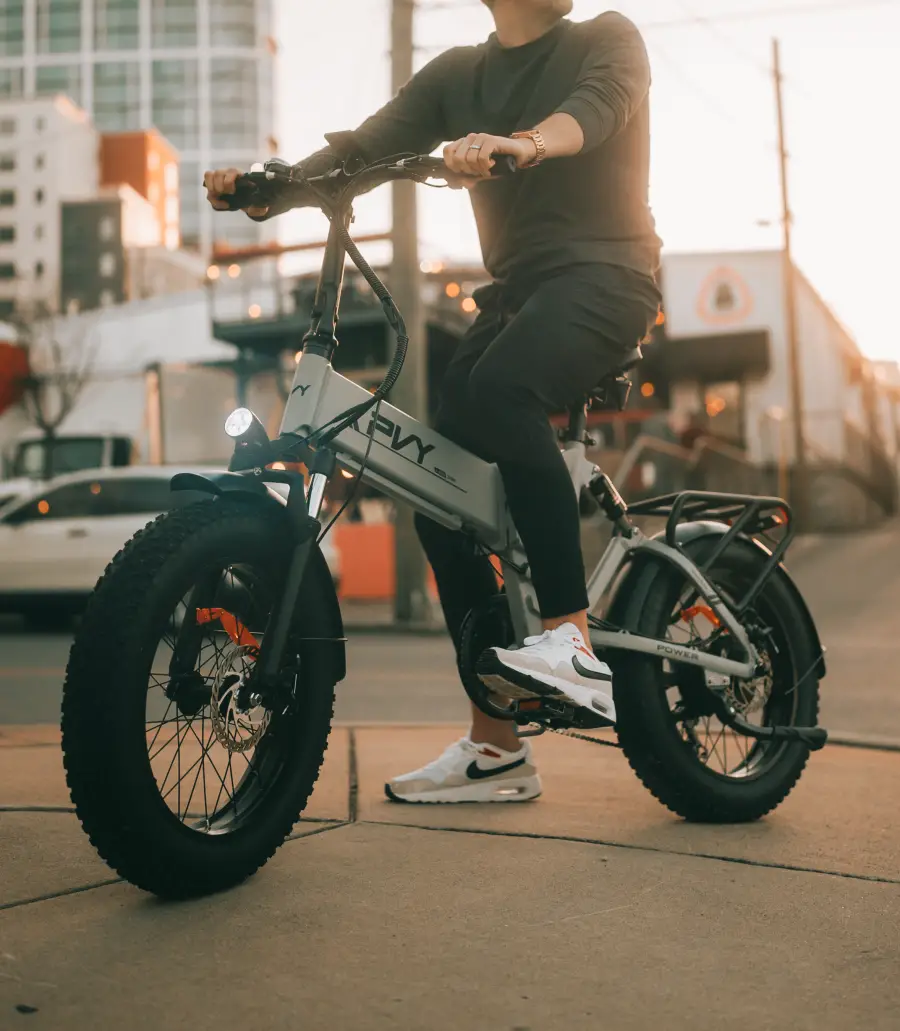 pvy z20 plus fat bike eléctrica plegable