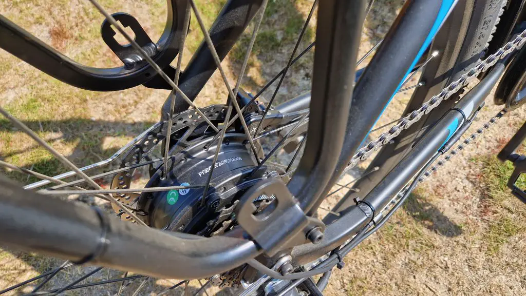 Bodywel A275 review: new step-through e-bike for 2023 5 bodywel a275 rear hub motor