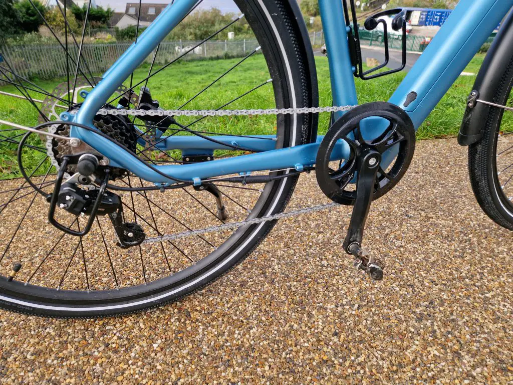 Heybike EC1 Review: Affordable Lightweight E-Bike 6 heybike ec1 gear system