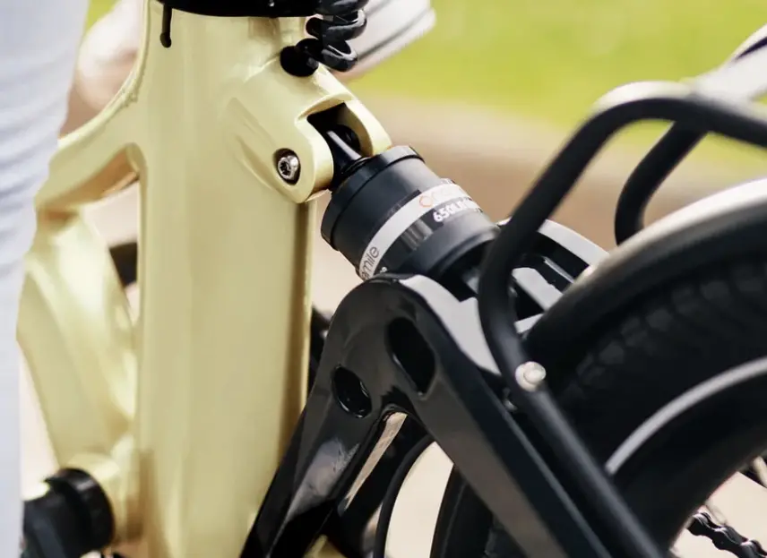Onemile Nomad: Stylish new folding e-bike with impressive spec 3 onemile nomad rear suspension