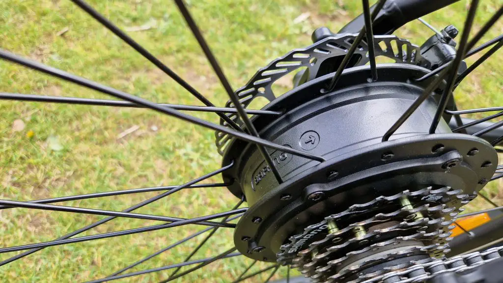 Eskute Netuno Review: Now even better value at under £900 3 the bafang hub motor fitted to the eskute netuno e-bike