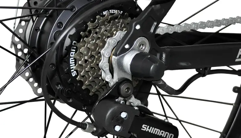 PVY H500 Pro: Just another budget e-bike? 4 pvy h500 pro gearing