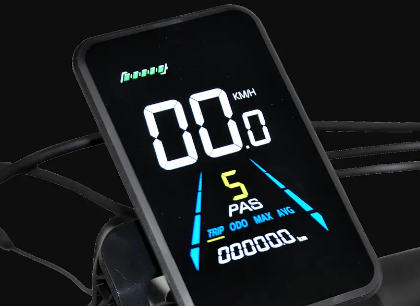 PVY H500 Pro: Just another budget e-bike? 3 pvy h500 pro e-bike display