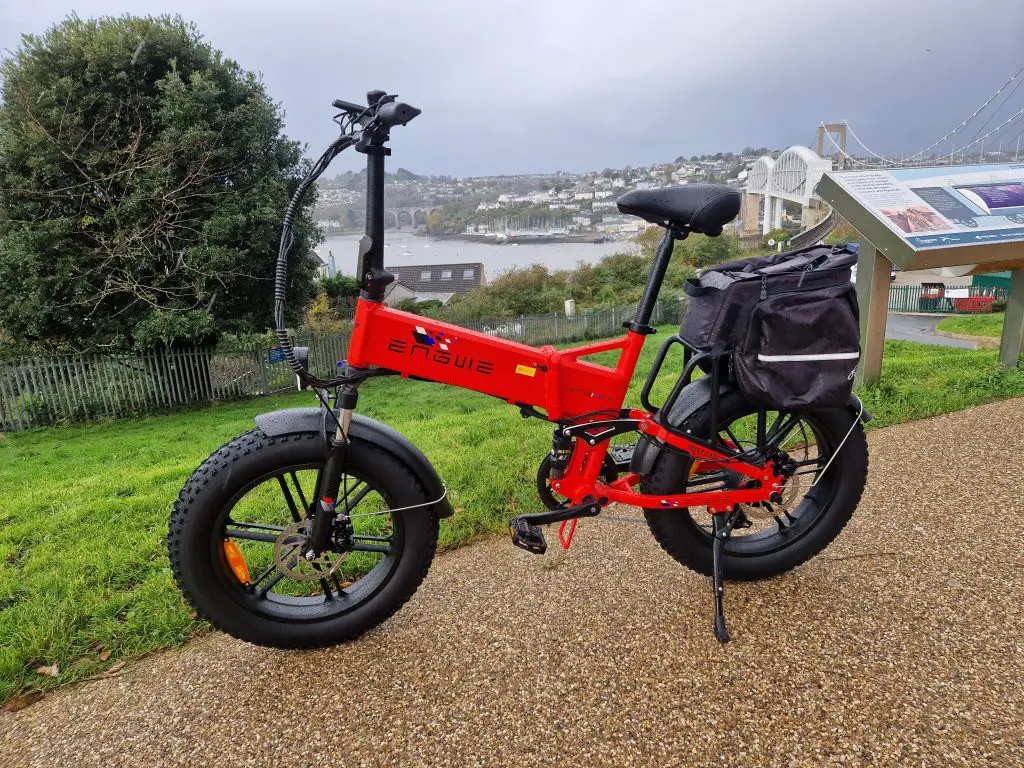 engwe engine x pictured near the tamar bridge