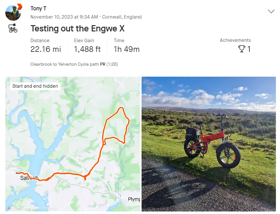 Engwe Engine X: Quirky but fun to ride 10 engwe engine x test route